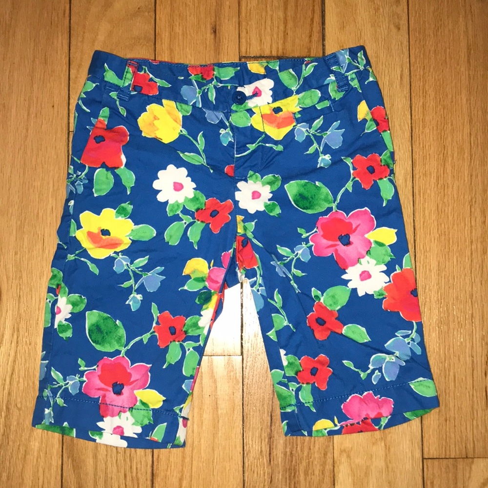 3/$15💥 Lands’ End Floral Shorts